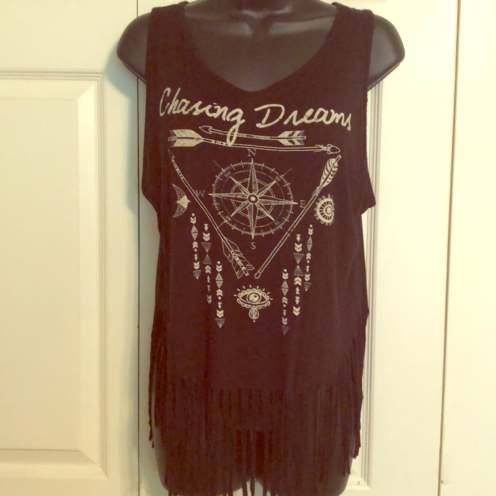 Juniors Black Summer TankTop